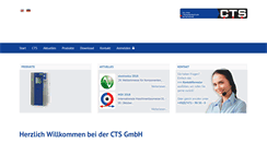 Desktop Screenshot of cts-umweltsimulation.de